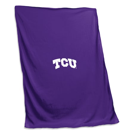 Logo Brands TCU Sweatshirt Blanket 215-74